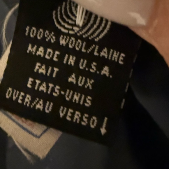 Vintage Herbert Grossman Navy with gold buttons size 10 - Picture 5 of 9